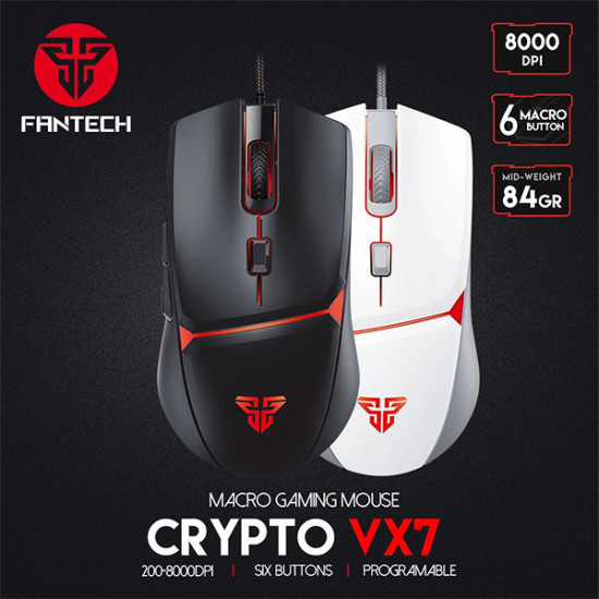 Fantech Gaming Mouse – VX7 Black