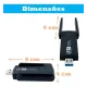 usb wifi wireless ac1300 dual anteena 2.4ghz and 5ghz