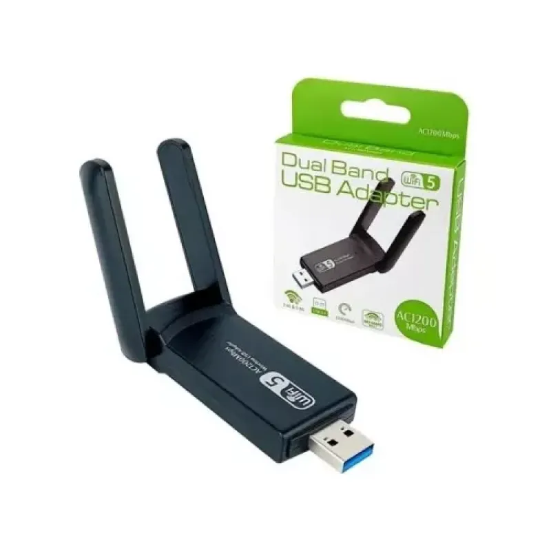usb wifi wireless ac1300 dual anteena 2.4ghz and 5ghz