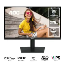 AOC 24B15H3 24″ IPS 120Hz Frameless Monitor