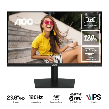 AOC 24B15H3 24″ IPS 120Hz Frameless Monitor