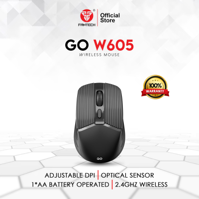Fantech W605 Go Wireless Mouse - Black
