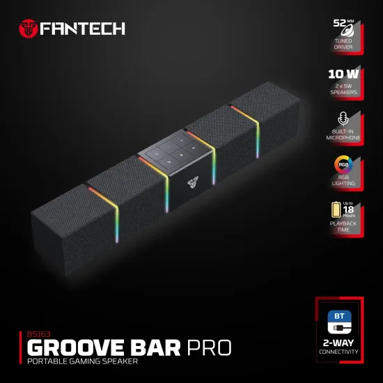 Fantech BS163 Groove Bar Pro Portable Gaming Speaker