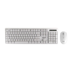 Marvo WS005 Wireless Mouse Keyboard Combo - White (WS005-BK)