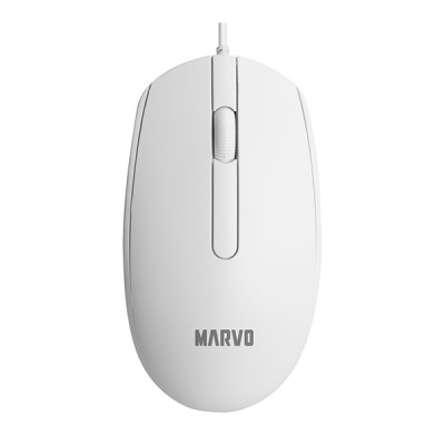 Marvo MS003 Wired Mouse - White (WH)