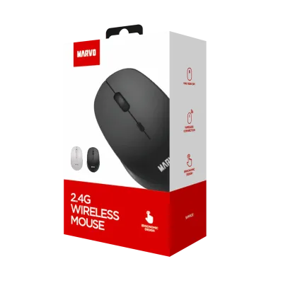 Marvo WM103 Wireless Office Mouse - Black