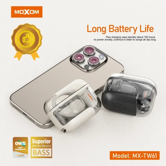 Moxom MX-TW61 Bluetooth Earbuds