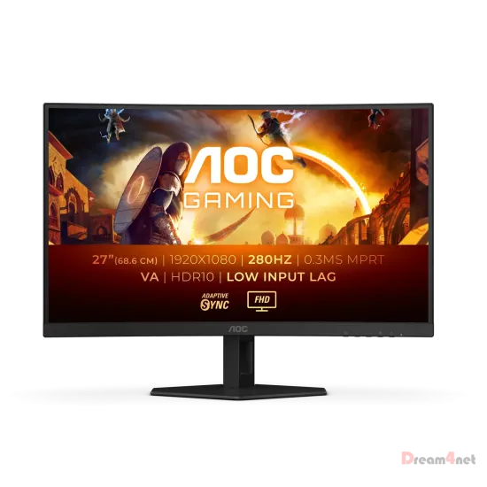 Aoc 280hz 27 curved 0.3ms
