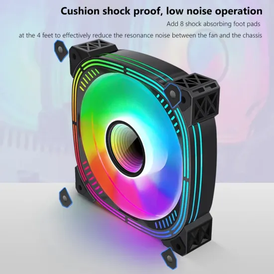 argb fan case black