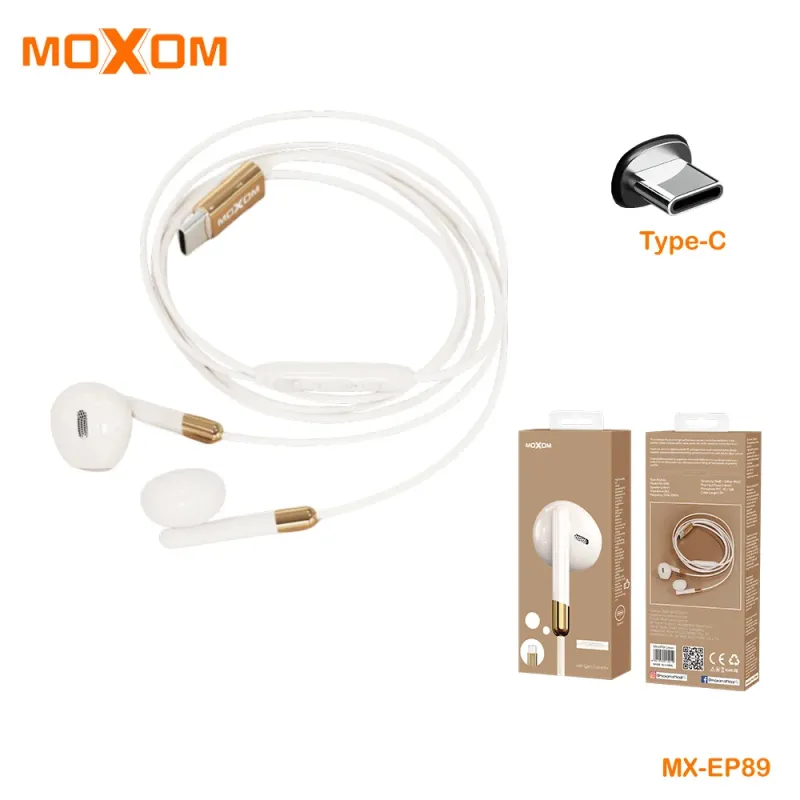 earhone moxom type c mx-ep89