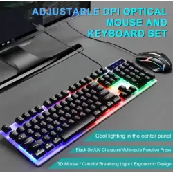 keyboard and mouse combo f83 gaming