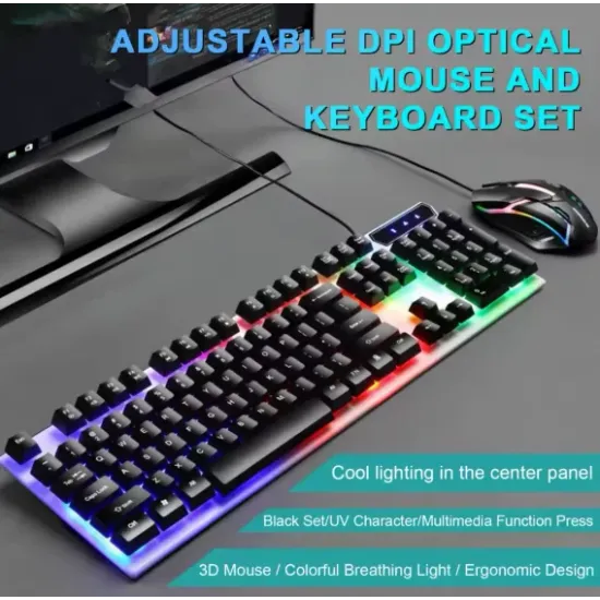 keyboard and mouse combo f83 gaming