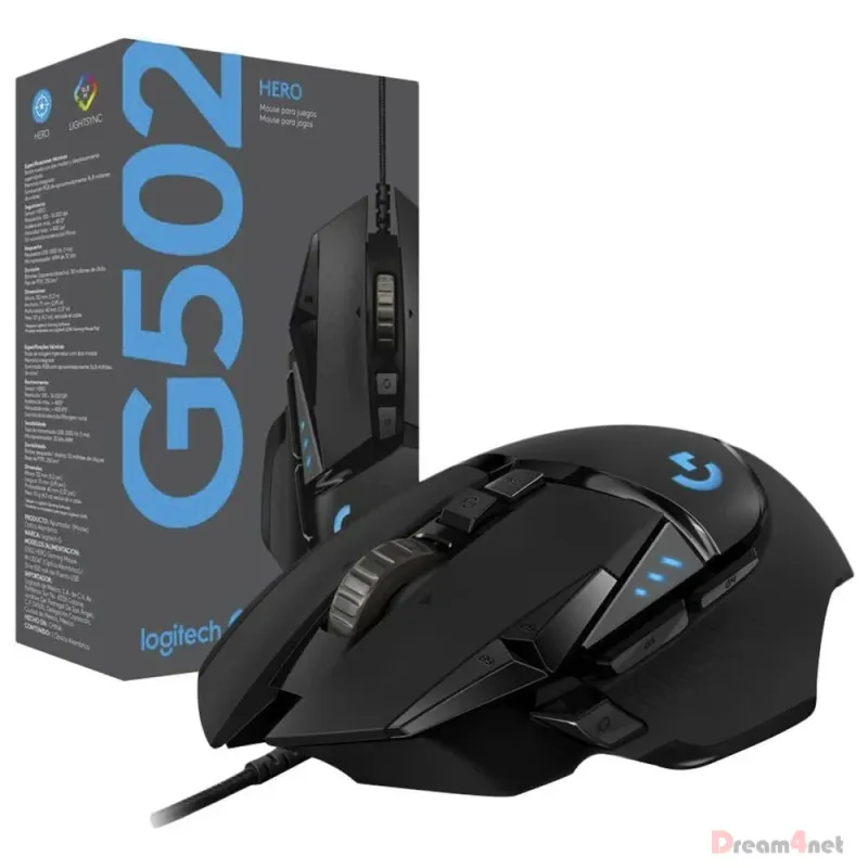 Logitech G502 Hero Black