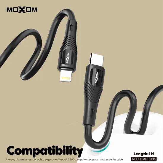 Cable iphone pd moxom mx-cb245