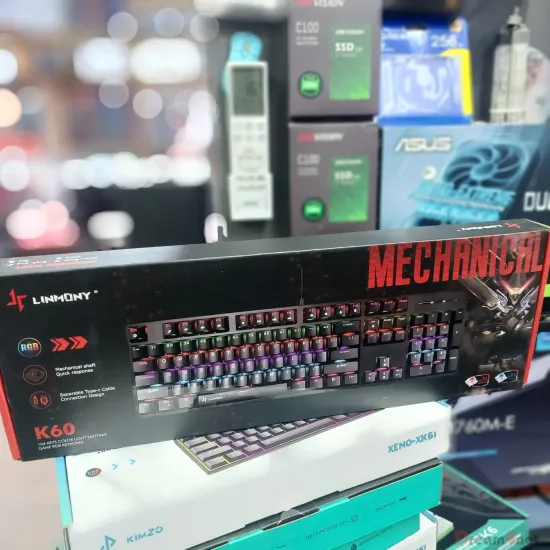 Linmony K60 Mechanical Bk BL