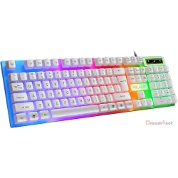 Gaming Keyboard Milang K6 White