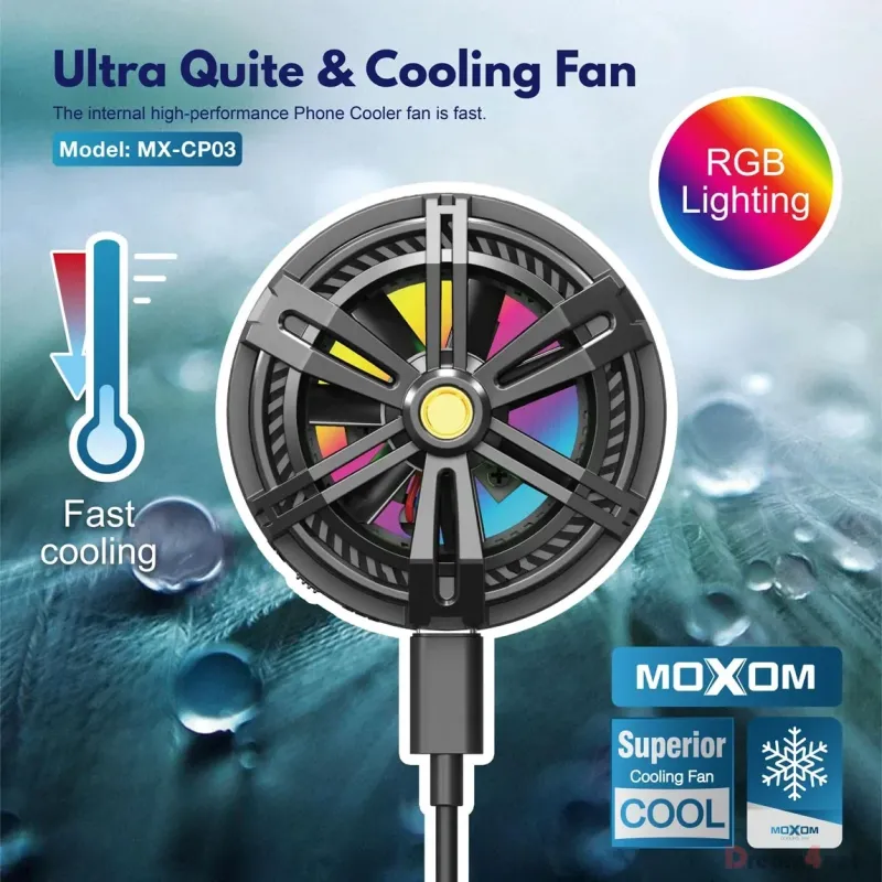 Phone Cooler Moxom MX-cp03