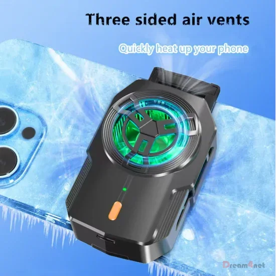 Phone Cooler S17 2400mAH Back Clip Game Cooler