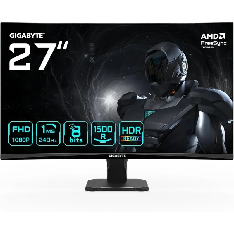 gigabyte gs27fc2 va 240hz curved 1ms