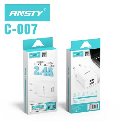 plug charger ansty c-007 2usb