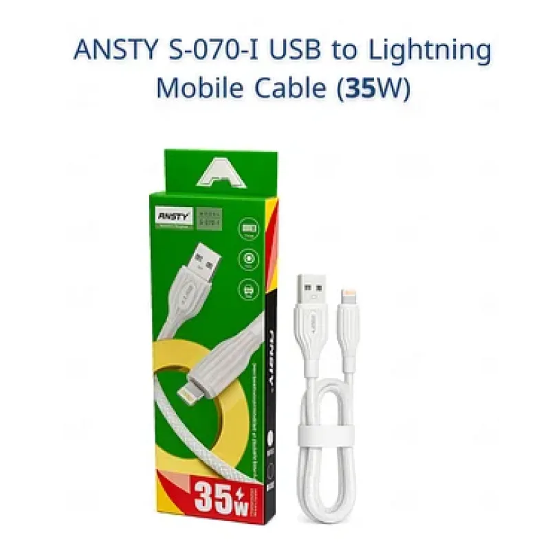ansty cable usb to iphone s-070-i 35w