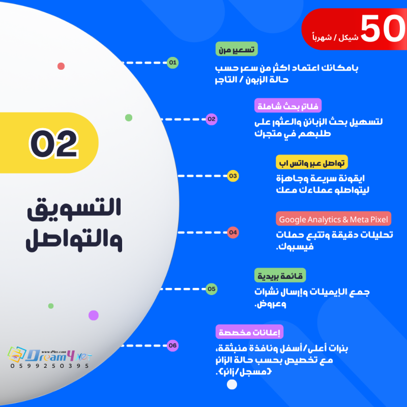 تصميم وبرمجة متجر الكتروني