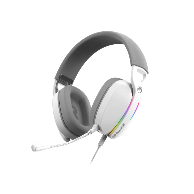 Marvo HG9086 WH Pulz 70s White Headphone